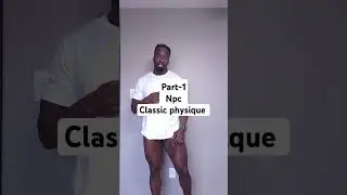 Npc 'Classic physique mandatory' requirements. #classicphysique #posing #bodybuilder