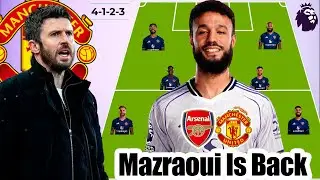 MAZRAOUI IS BACK🔥 Man United vs Arsenal Head-to-Head Lineup! Carrick&rsquo;s Strongest XI | EPL 2025/26