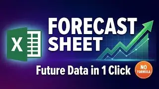 Excel forecast formulas and functions