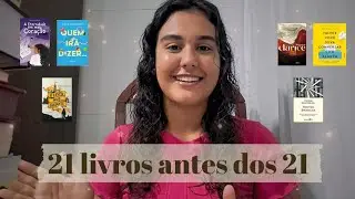 21 livros antes dos 21