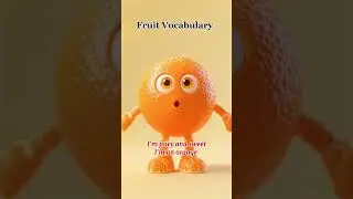Fruit Friends Introduce Themselves!  #FruitFrenzy #FruitSelfie #KidsEdutainment #LearningFruits