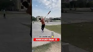Types of cricket players in gully cricket 😂🏏 #gullycricket #shorts #viralshort