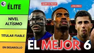 ¿QUIÉN ES EL MEJOR MEDIOCENTRO DE LA PREMIER LEAGUE? | Tierlist