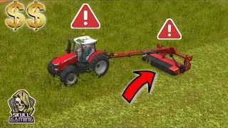FS 18 Grass Farming in Farming Simulator 18 | Timelapse #skullgaming