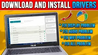 How to Install All Drivers in One Click - PC/Laptop | DriverPack Solution Install 2024💻Fix All Issue