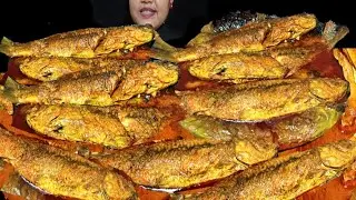 Bengali Style Rohu Fish Baigan Curry|| Eating Rohu Fish  Curry Rice||Eating Challenge