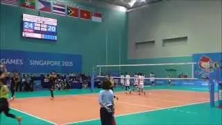 2015 SEA Game Volleyball Indoor Men Preliminary: Malaysia vs Philippines
