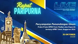 LIVE | RAPAT PARIPURNA PENYAMPAIAN PEMANDANGAN UMUM FRAKSI-FRAKSI DPRD TENTANG APBD TA 2026