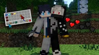 Minecraft pero COMPARTIMOS Inventario y Vida