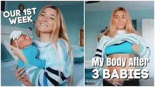 1 week postpartum update // going back to the ER & postpartum body