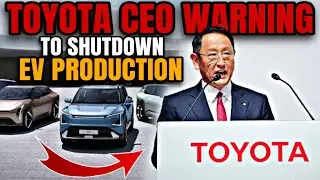 HUGE NEWS! Toyota CEO SHOCKING WARNING To Shut Down EVs!