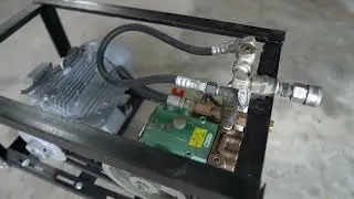Máy Rửa Xe Nhật OK508 Lắp Mô Tơ 3.7Kw Toshiba Đầu Nén Piston Sứ Nước Nhiều Áp Cao