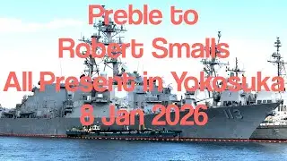 Preble to Robert Smalls All Present in Yokosuka 20260108 #japan #yokosuka #usnavy #usn #destroyer #1