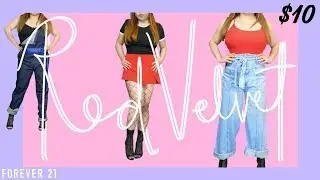 CHEAP INSPIRED KPOP OUTFITS ft. RED VELVET - BAD BOY!