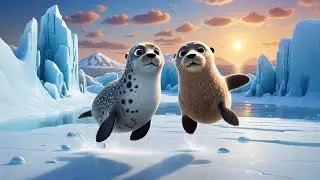 Six Skating Seals on Icy Trails + More Nursery Rhymes & Kids Songs