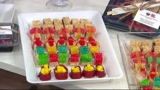Owners of Sweet Sushi Factory stop by
