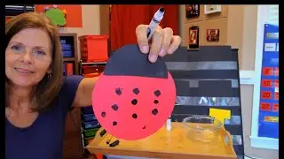 A cute Ladybug! Free online preschool lessons that will have your child begging for more school time