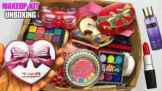 Latest Collection of Makeup Box and Beauty Products Unboxing ASMR, Makeup Kit, Free Gifts, Barbie
