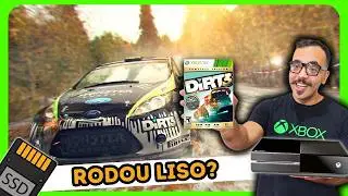 Testando DIRT 3 com as DLCs no Xbox One FAT com SSD