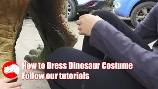 How to Dress Dinosaur Costume