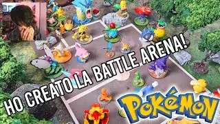 ⚡POK&Eacute;MON JAZWARES: HO CREATO una GYM BATTLE ARENA nella VITA REALE! (TOYS SHOWCASE EPICO)🎯