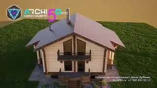 Сруб   дом по васту 002