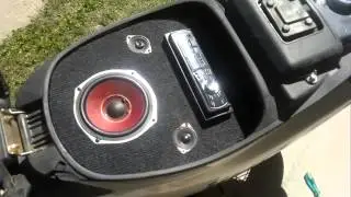 moto blitz tuning 110 con sonido.