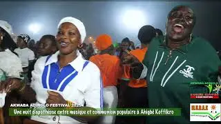 Une nuit d&rsquo;apoth&eacute;ose entre musique et communion populaire &agrave; Ahigb&eacute; Koffikro