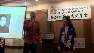 2013 CHSSC Golden Spike Award Recipient Jack Ong sings I Enjoy Being Chinese