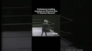 #OTD, July 30 1948, Professional wrestling premieres on US prime-time TV (DuMont Network)🤼&zwj;♂️
