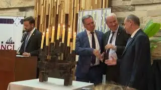 Presidente Orsi particip&oacute; en conmemoraci&oacute;n de la Noche de los Cristales Rotos