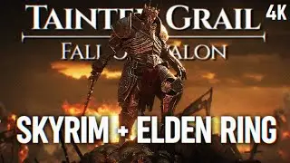 НОВЫЙ SKYRIM + ELDEN RING 🅥 Tainted Grail The Fall of Avalon Прохождение Первый Взгляд и Обзор
