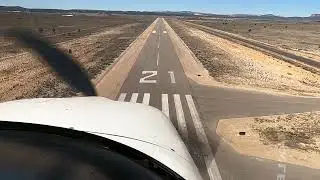 CanyonLands Airport approach and landing