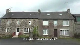 Driving From La Chapelle Neuve To Croaz an Barzic, Brittany, France 6th May 2017