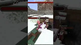 Alchemist Boss vs Zombie Piglin (Minecraft Mob Battle)