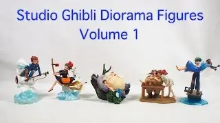Studio Ghibli Diorama Collectable Figures Volume 1