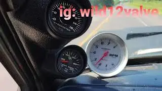 Cummins compound turbos crazy spoolup sound!