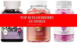 ✔️ TOP 10 BEST ELDERBERRY GUMMIES 🛒 Amazon 2020