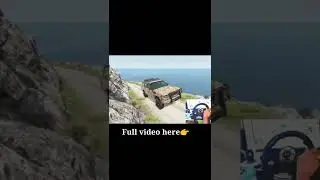 Mountain Road Driving | Steering Wheel Gameplay | BeamNG Drive #shorts #beamngdrive #pcgames