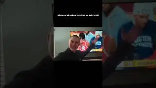 Minnesota Fan Reacts to Buzzer Beater loss vs. Wisconsin! NCAA Basketball #wisconsin #basketball
