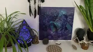 Visionary Art Lenticular 3D Painting &laquo;Birth of eternity&raquo; ॐ Иллюзорная лентикулярная 3D картина