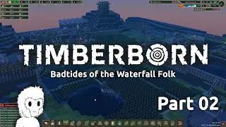 Timberborn Relaxing Longplay - Badtides of the Waterfall folk - (No Commentary) - Update 5 - part 02