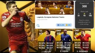 Legends : EUROPEAN NATIONAL TEAMS GP Box Draw Pack Opening || PES 2021 MOBILE