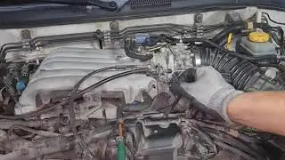 Prueba de fugas de vacío en admisión(Nissan v6)