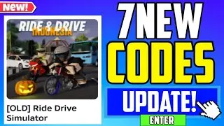 *SECRET UPDATE!* | Ride Drive Simulator CODES 2025 (ROBLOX Ride Drive Simulator)Part 1826