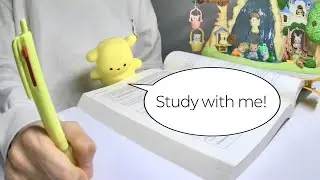 *⋆꒰ঌ 26.01.12 ໒꒱⋆* 스터디윗미 | STUDY WITH ME | 기다리는 시간도 꽃을 피우는 시간이야