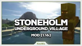 Stoneholm : Underground Village  - Pr&eacute;sentation de mods Minecraft 1.16 [FR]