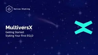 Staking your first EGLD on MultiversX