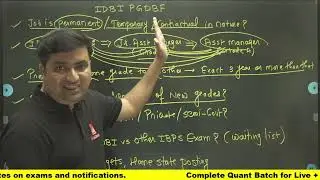 IDBI PGDBF 600 Vacancies || Any Graduate || Major Changes in Recruitment Process || Aakash Jadhav