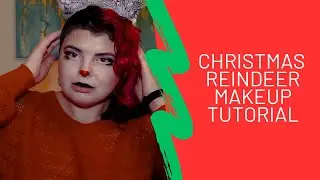 Christmas Reindeer Makeup Tutorial